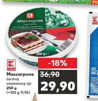 Kaufland Mascarpone nabídka