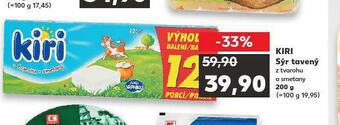 Kaufland Kiri tavený sýr nabídka