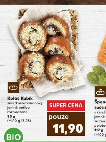 Kaufland Koláč kubík nabídka