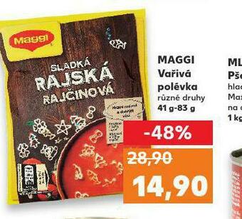 Kaufland Maggi vařivá polévka nabídka