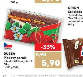 Kaufland Medový perník nabídka