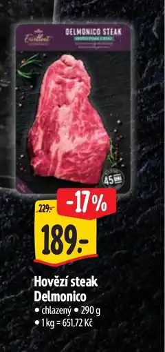Albert Hovězí steak Delmonico nabídka