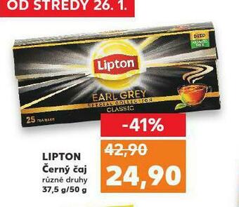 Kaufland Lipton černý čaj nabídka