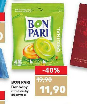 Kaufland Bon pari bonbóny nabídka