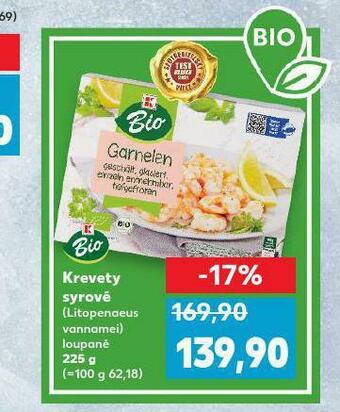 Kaufland Krevety syrové nabídka