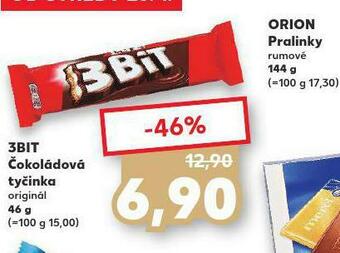 Kaufland 3bit čokoládová tyčinka nabídka