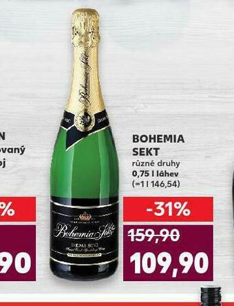 Kaufland Bohemia sekt nabídka