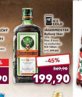 Kaufland Jägermeister nabídka