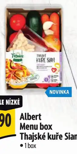 Albert Albert Menu box Thajské kuře Siam nabídka