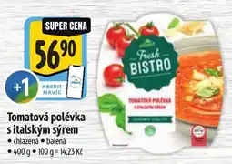 Albert Tomatová polévka s italským sýrem nabídka