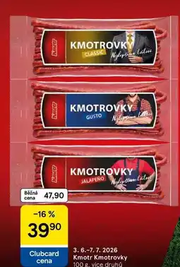 Tesco Kmotr Kmotrovky, 100 g. více druhů nabídka