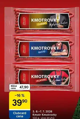 Tesco Kmotr Kmotrovky, 100 g. více druhů nabídka