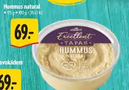 Albert Hummus natural nabídka