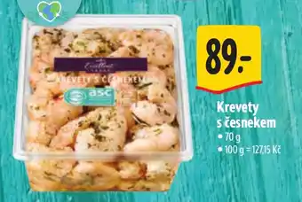 Albert Krevety s česnekem nabídka
