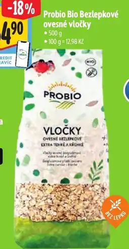 Albert Probio Bio Bezlepkové ovesné vločky nabídka