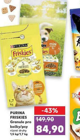 Kaufland Friskies granule pro psy nabídka