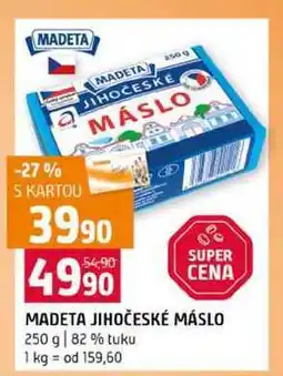 Terno MADETA JIHOČESKÉ MÁSLO 250 g 82% tuku nabídka