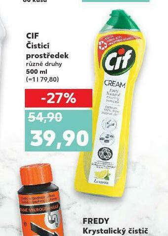 Kaufland Cif čistící prostředek nabídka