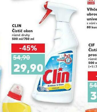Kaufland Clin čistič oken nabídka