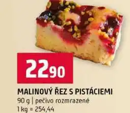 Terno MALINOVÝ ŘEZ S PISTÁCIEMI 90 g pečivo rozmrazené nabídka