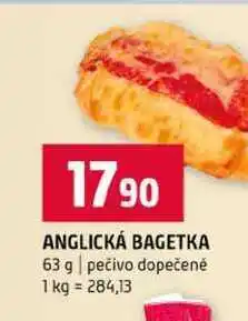 Terno ANGLICKÁ BAGETKA 63 g pečivo dopečené nabídka