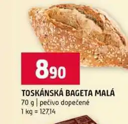 Terno TOSKÁNSKÁ BAGETA MALÁ 70 g pečivo dopečené nabídka