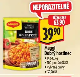 Albert Maggi Dobrý hostinec nabídka