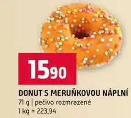 Terno DONUTS MERUŇKOVOU NÁPLNÍ 71 g pečivo rozmrazené nabídka