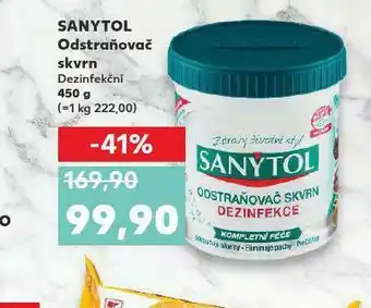 Kaufland Sanytol odstraňvač skvrn nabídka