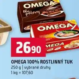 Terno OMEGA 100% ROSTLINNÝ TUK 250 g vybrané druhy nabídka