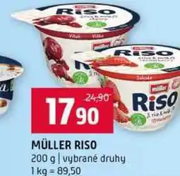 Terno MÜLLER RISO 200 g vybrané druhy nabídka