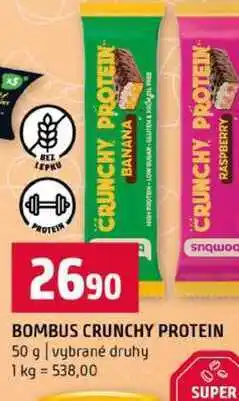 Terno BOMBUS CRUNCHY PROTEIN 50 g vybrané druhy nabídka