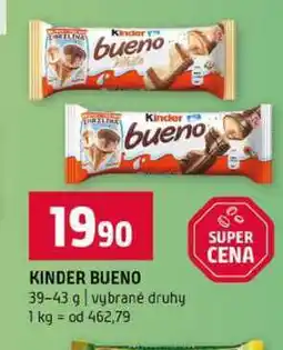 Terno KINDER BUENO 39-43 g vybrané druhy nabídka