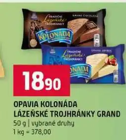 Terno OPAVIA KOLONÁDA LÁZEŇSKÉ TROJHRÁNKY GRAND 50 g vybrané druhy nabídka