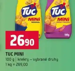Terno TUC MINI 100 g krekry vybrané druhy nabídka