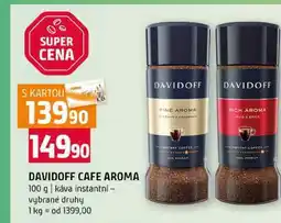 Terno DAVIDOFF CAFE AROMA 100 g káva instantní vybrané druhy nabídka