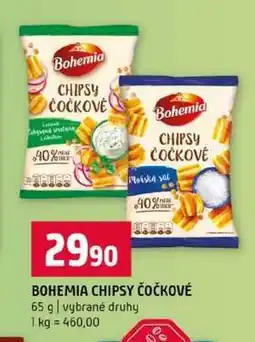 Terno BOHEMIA CHIPSY ČOČKOVÉ 65 g vybrané druhy nabídka