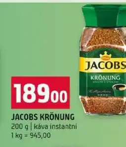 Terno JACOBS KRÖNUNG 200 g káva instantni nabídka
