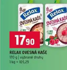 Terno RELAX OVESNÁ KAŠE 170 g vybrané druhy nabídka