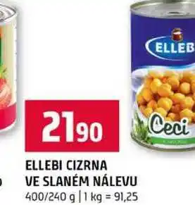 Terno ELLEBI CIZRNA VE SLANÉM NÁLEVU 400/240 g nabídka