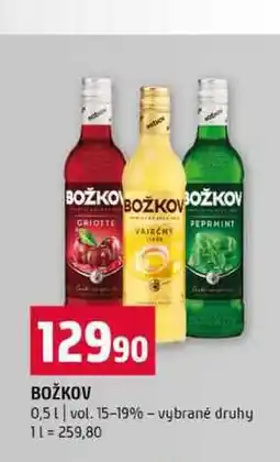 Terno BOŽKOV 0,5l vol. 15-19% vybrané druhy nabídka