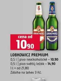 Terno LOBKOWICZ PREMIUM 0,5l pivo nealkoholické nabídka