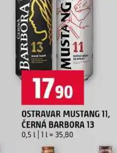 Terno OSTRAVAR MUSTANG 11, ČERNÁ BARBORA 13 nabídka