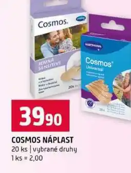 Terno COSMOS NÁPLAST 20 ks vybrané druhy nabídka