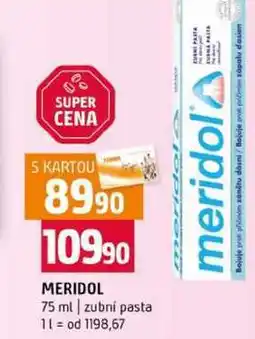 Terno MERIDOL 75 ml zubní pasta nabídka