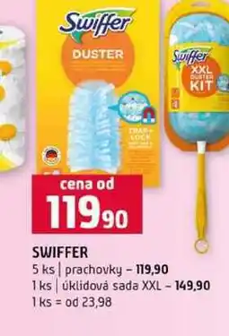Terno SWIFFER 5 ks prachovky 1 ks úklidová sada XXL nabídka