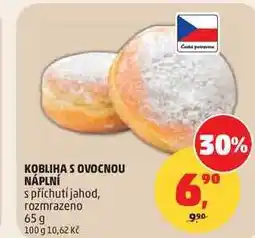 Penny Market KOBLIHA S OVOCNOU NÁPLNÍ s příchutí jahod nabídka