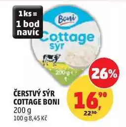 Penny Market ČERSTVÝ SÝR COTTAGE BONI nabídka