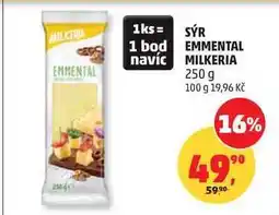 Penny Market SÝR EMMENTAL MILKERIA nabídka