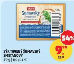 Penny Market SÝR TAVENÝ ŠUMAVSKÝ SMETANOVÝ nabídka